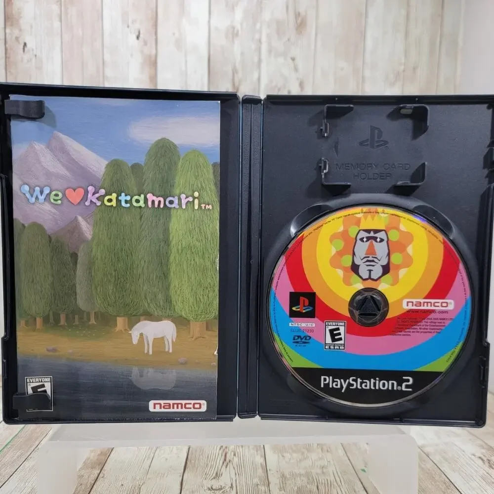 We Love Katamari Sony PlayStation 2 PS2 Complete w/ Manual - Tested & Works